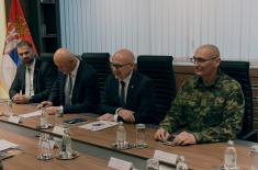 Minister of Defence meets with Hungarian Ambassador