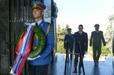 Minister Stefanović lays wreath at Monument to Unknown Soldier to mark Liberation of Belgrade Day