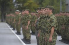 Minister Stefanović at promotion ceremony for 75 new reserve officers