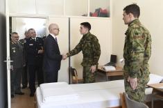 Minister Vučević Attends Military Celebration of Military Academy Day