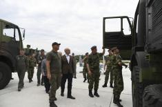 Minister Vučević: Our country is safer when the Serbian Armed Forces are stronger