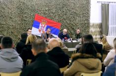 President Vučić meets with Kosovo and Metohija Serbs in Raška 