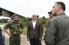 Ministar Vučević: Naša zemlja je sigurnija kada je Vojska Srbije jača