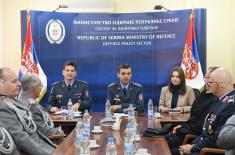 Meeting between Department for International Military Cooperation and German delegation