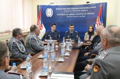 Meeting between Department for International Military Cooperation and German delegation