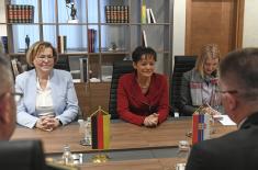 Assistant Minister Bandić meets with German Minister of State of Hessen Government Lucia Puttrich