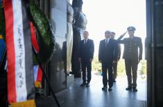 President of Egypt lays wreath at Monument to Unknown Hero on Mt. Avala