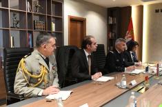 Састанак са делегацијом Министарства војске Републике Француске