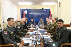 Штабни разговори са делегацијом Команде здружених снага Напуљ