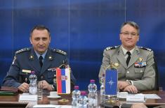 Штабни разговори са делегацијом Команде здружених снага Напуљ