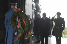 President of Republic of Guinea-Bissau lays wreath at Monument to Unknown Hero on Mt. Avala