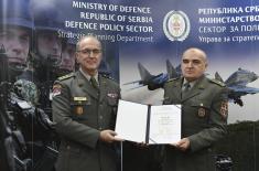 Completion of Basic Strategic Defence Planning Course