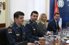 Staff talks with French Defence Staff delegation