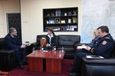 Meeting between State Secretary Starović and Head of ICRC Regional Delegation