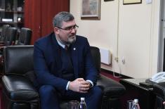 Meeting between State Secretary Starović and Head of ICRC Regional Delegation