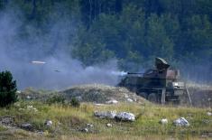 President Vučić attends firing demonstration at Pasuljanske Livade range