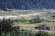 President Vučić attends firing demonstration at Pasuljanske Livade range