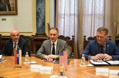 Meeting between Minister Stefanović and Adjutant General of Ohio National Guard