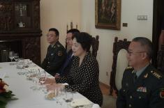 Састанак министра Вучевића са одлазећом амбасадорком Кине Чен Бо