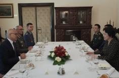 Састанак министра Вучевића са одлазећом амбасадорком Кине Чен Бо