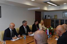 Meeting between ministers Vučević and Karan in Banja Luka