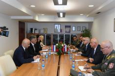 Meeting between ministers Vučević and Karan in Banja Luka