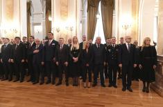 Reception for Serbian Armed Forces Day