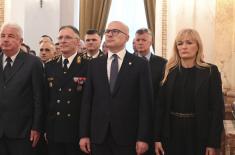 Reception for Serbian Armed Forces Day