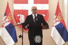 Reception for Serbian Armed Forces Day