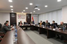 Delegation of Austrian Ministry of Defence Visits Serbia