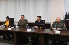 Delegation of Austrian Ministry of Defence Visits Serbia