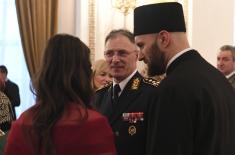 Reception for Serbian Armed Forces Day