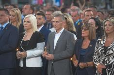 Председник Вучић: Тугујемо и сведочимо о злочинима