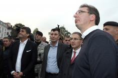 Activities of the Defence Minister in Southern Serbia