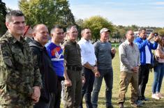 Serbian Armed Force paratroopers win gold and silver medals at the national championship 