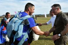 Serbian Armed Force paratroopers win gold and silver medals at the national championship 