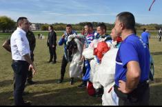 Serbian Armed Force paratroopers win gold and silver medals at the national championship 