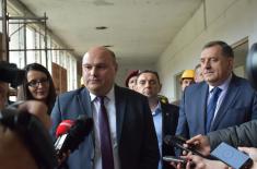 Министар Вулин: Запослење за 100 радника у погону "Јумка" у Дрвару