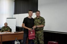 Best at the literary contest “Letter to a soldier-warrior”