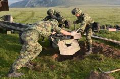 Exercise “Fire Jump 2018” of Mixed Artillery Brigade