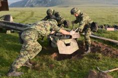 Exercise “Fire Jump 2018” of Mixed Artillery Brigade