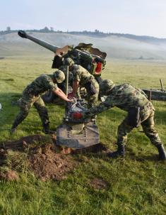 Exercise “Fire Jump 2018” of Mixed Artillery Brigade