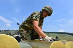 Exercise “Fire Jump 2018” of Mixed Artillery Brigade