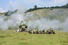 Exercise “Fire Jump 2018” of Mixed Artillery Brigade