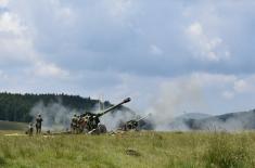 Vežba Mešovite artiljerijske brigade „Vatreni skok 2018”