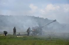 Exercise “Fire Jump 2018” of Mixed Artillery Brigade