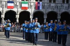 Representative Orchestra of the Guard made impression in Belgium