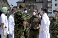 Military health care makes a major contribution to the fight against the coronavirus