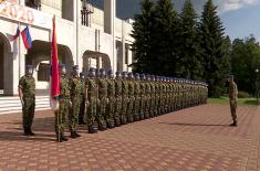 Minister Vulin Visited Members of the Guard of the Serbian Armed Forces in Moscow 