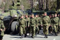 Obilazak jedinica Vojske Srbije u Raški i Novom Pazaru